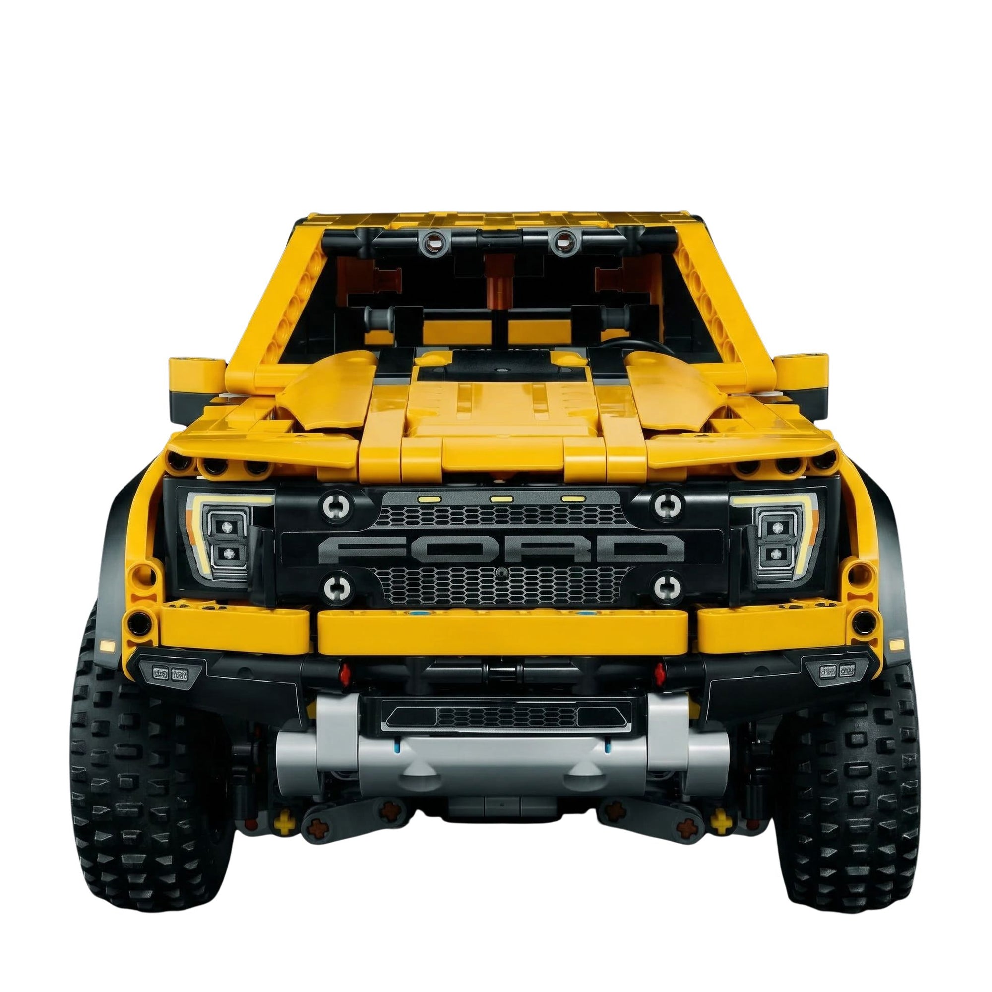 Ford F-150 Raptor Amarelo (1379 peças)