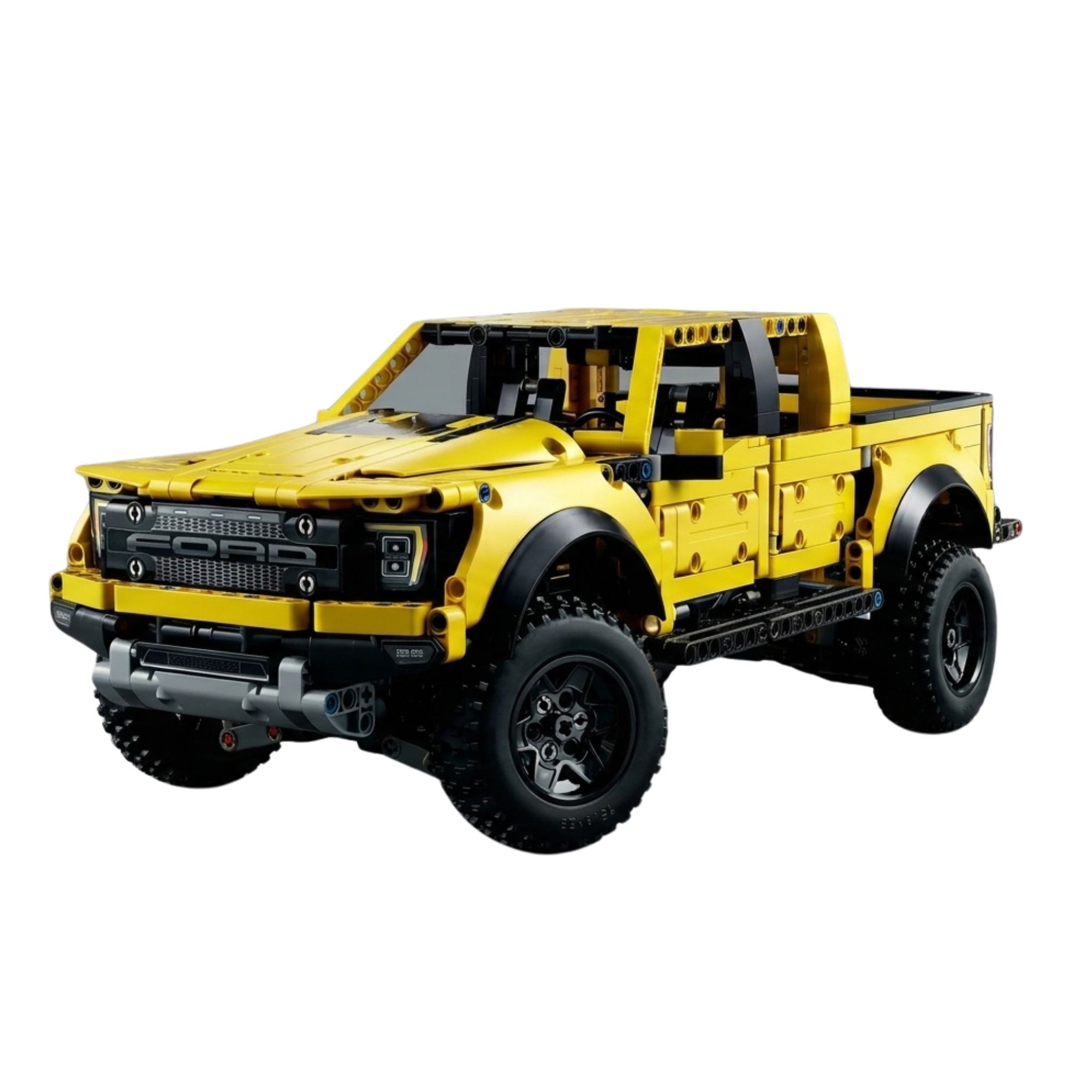 Ford F-150 Raptor Amarelo (1379 peças)