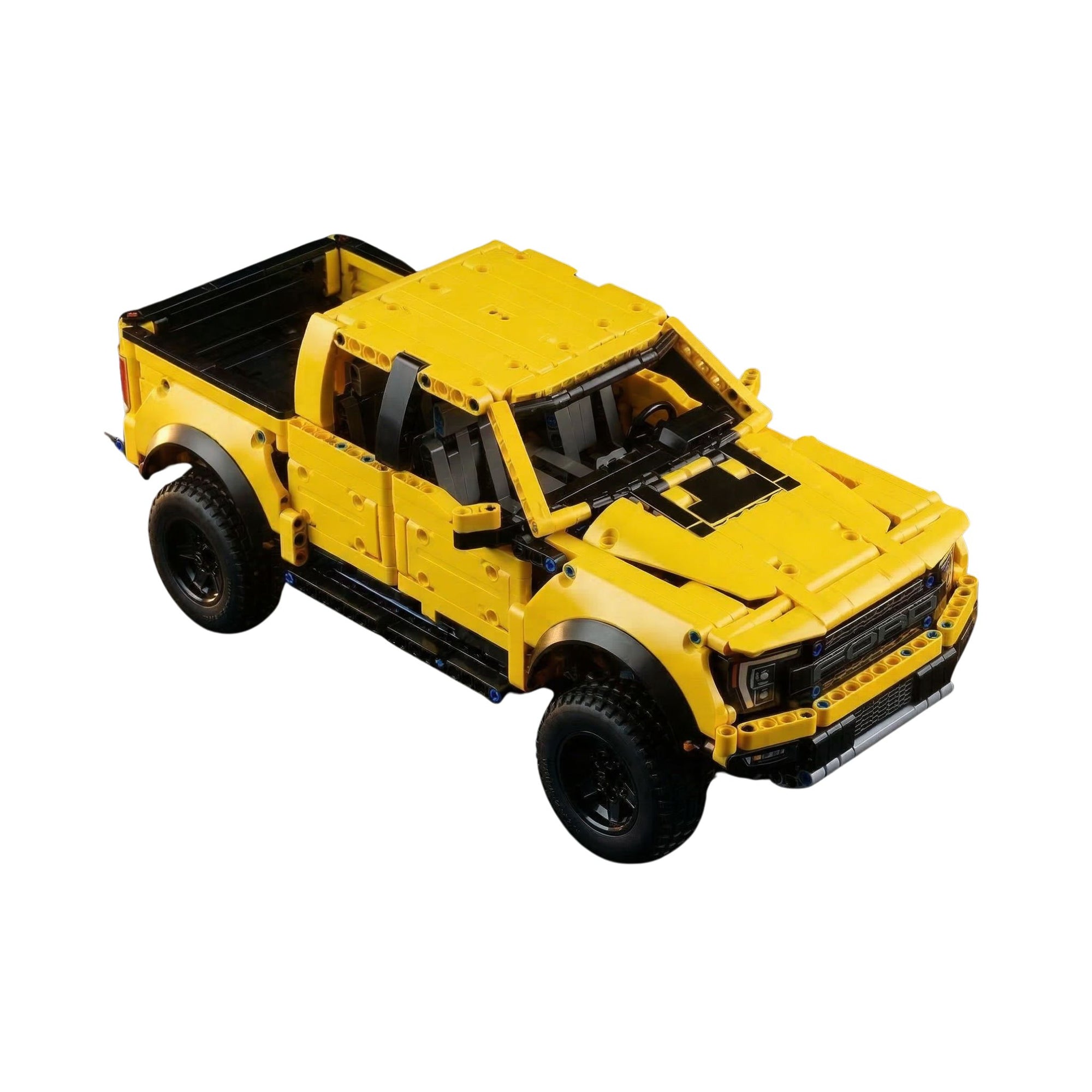 Ford F-150 Raptor Amarelo (1379 peças)